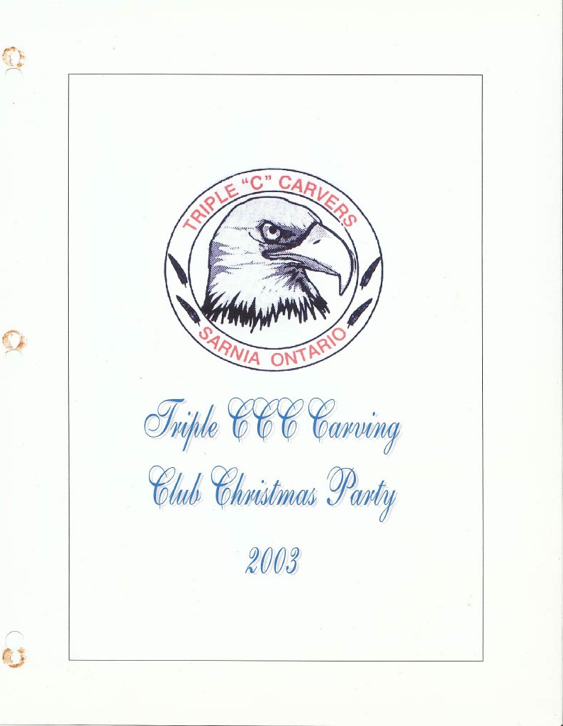 2003 Christmas Dinner