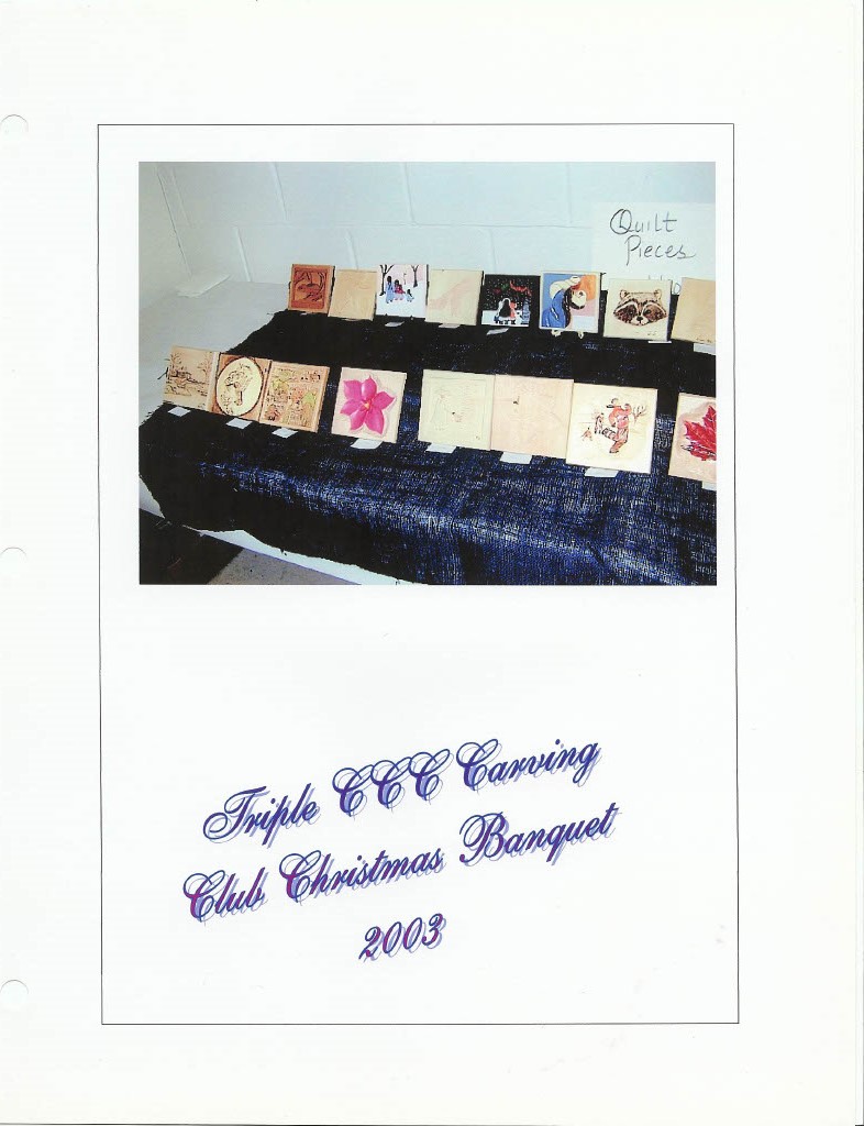 2003 Christmas Dinner