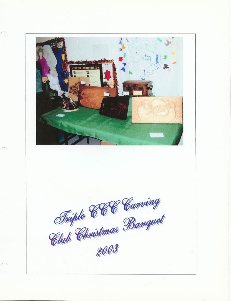 2003 Christmas Dinner