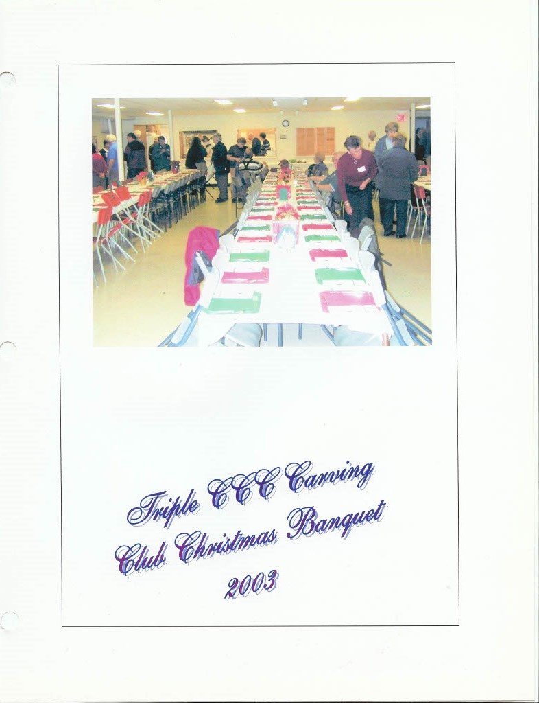 2003 Christmas Dinner