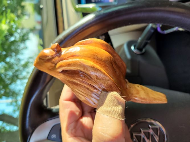 Morgan Walter's Carving
