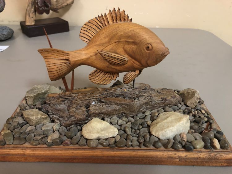 Arnold Ridley's Carving