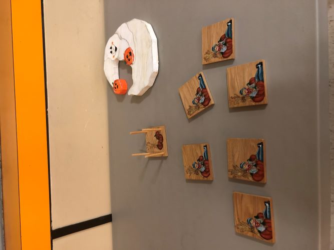 Mary Insley's Carving