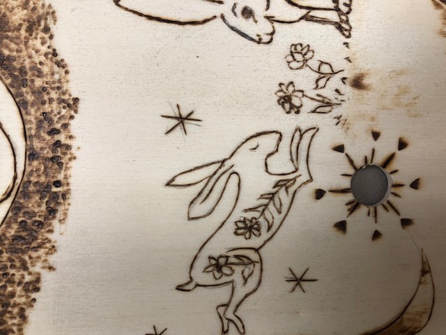 Carol Palermo's Carving