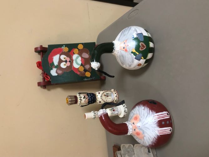 Mary Insley's Carving