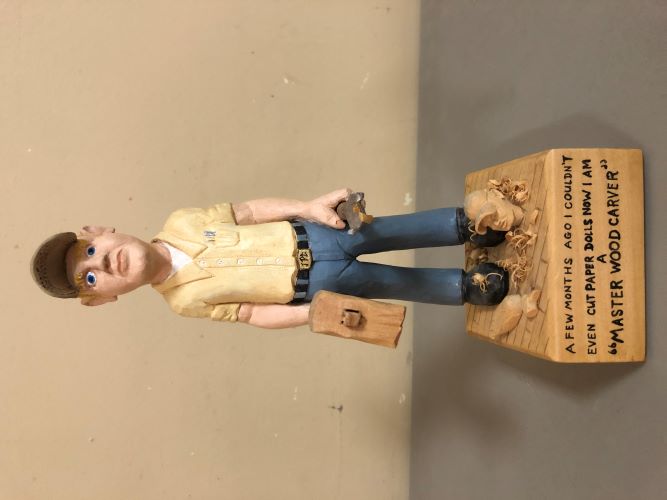 Jean_Paul Chartrand's Carving