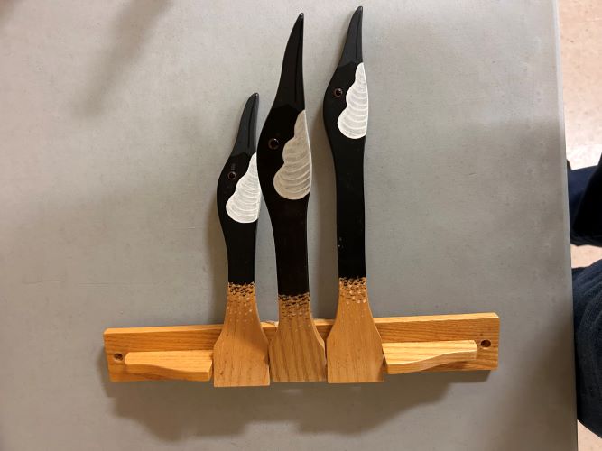 Walt Vidler's Carving