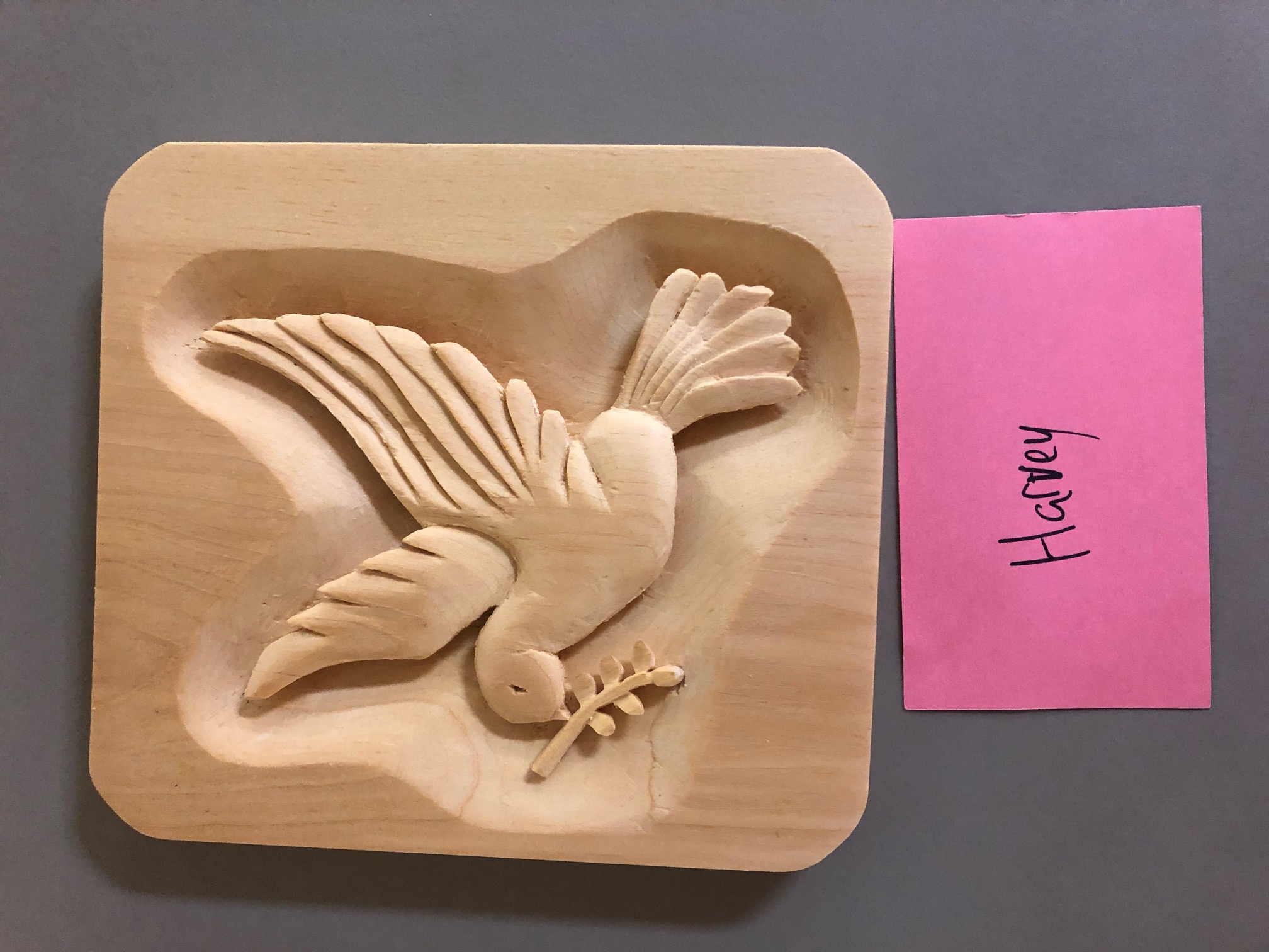 Harvey Osborne's Carving