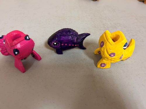 Mary Insley's Carving