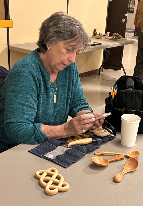 Carol Palermo's Carving