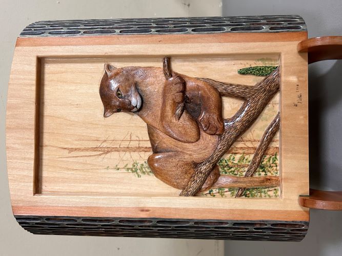 Walt Vidler's Carving