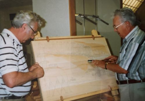 Jean_Paul Chartrand's Carving