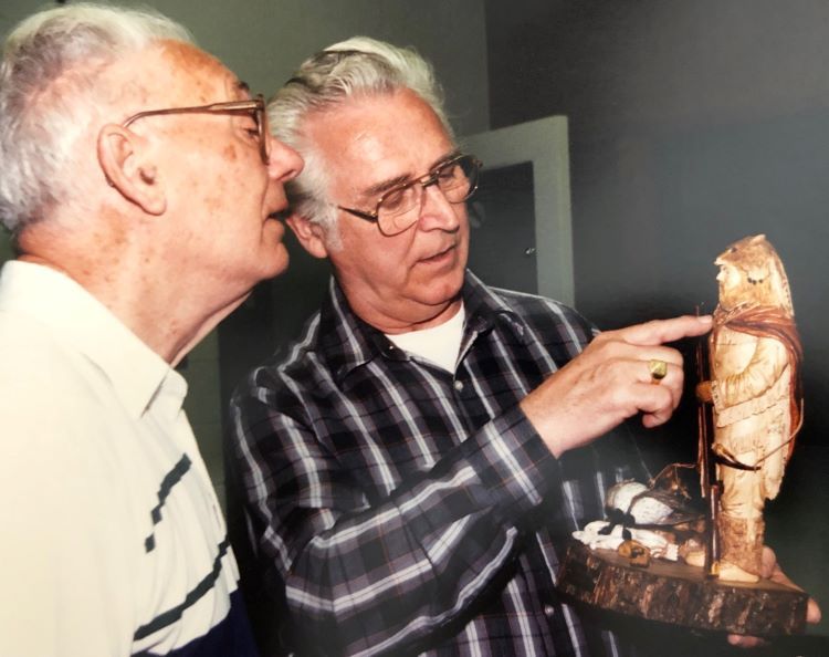 Jean_Paul Chartrand's Carving