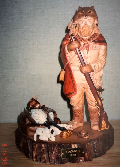 Jean_Paul Chartrand's Carving