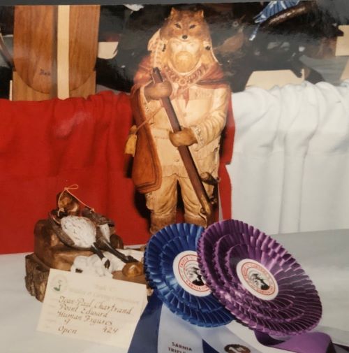 Jean_Paul Chartrand's Carving