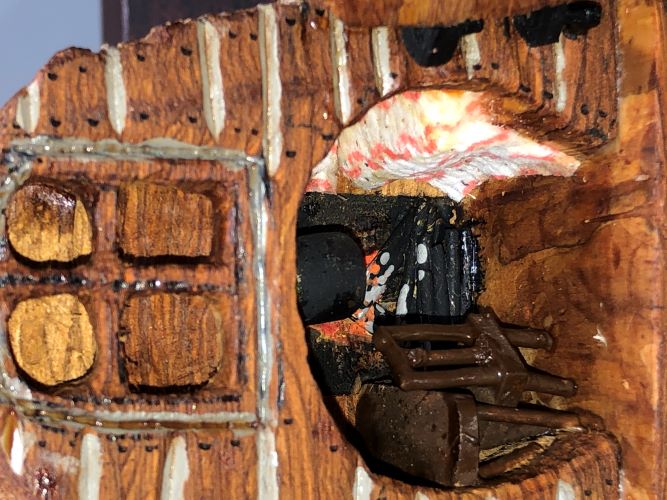 Larry Goodhand's Carving