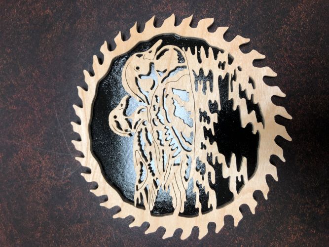 Harvey Osborne's Carving