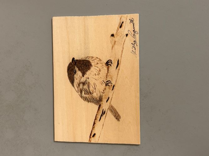 Gilles Paquette's Carving