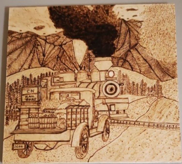 Harvey Osborne's Carving