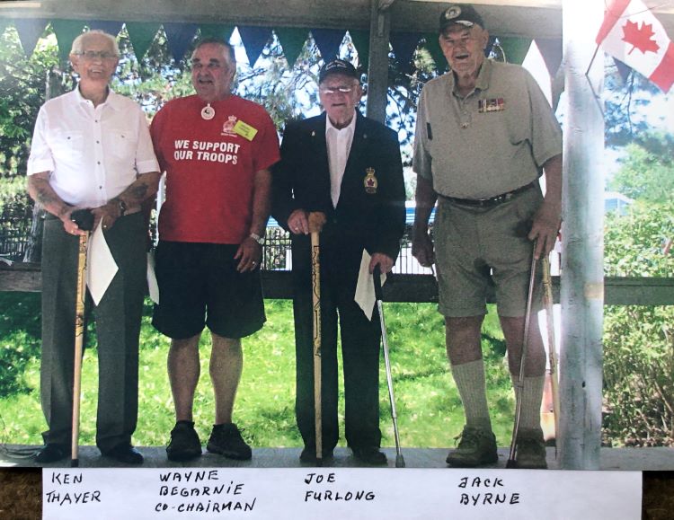 Carving Canes Honor Vets