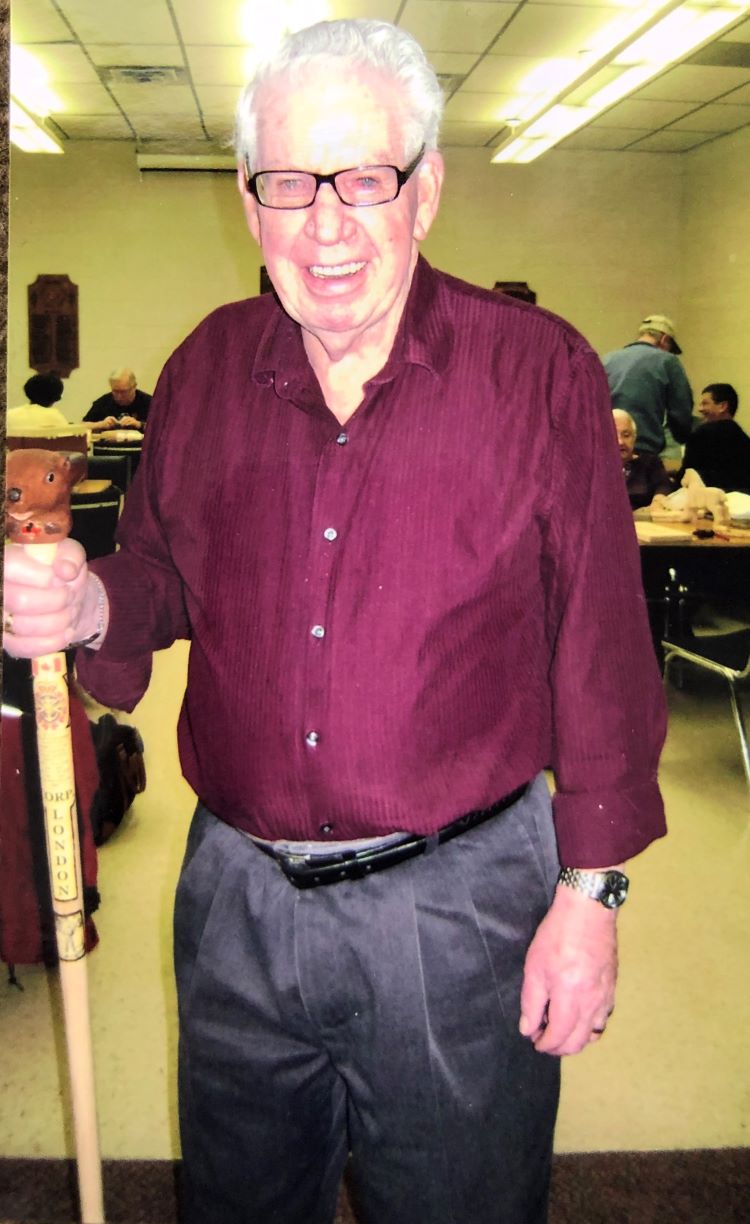 Carving Canes Honor Vets