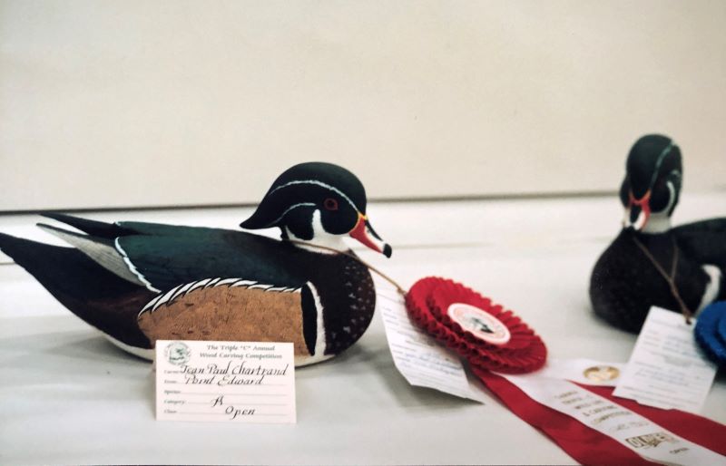 Jean_Paul Chartrand's Carving