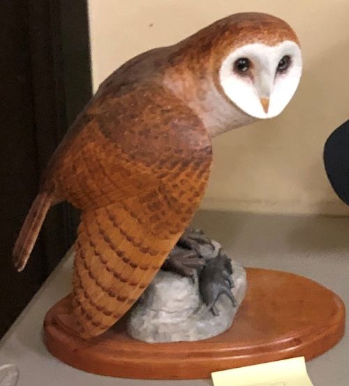 Walt Vidler's Carving