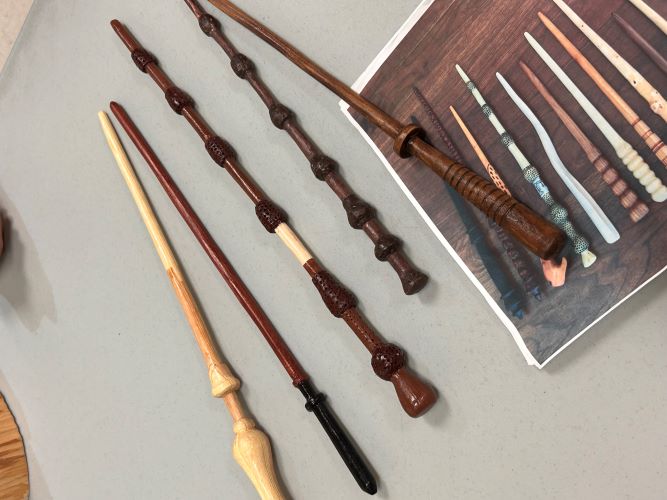 Arnold Ridley's Carving