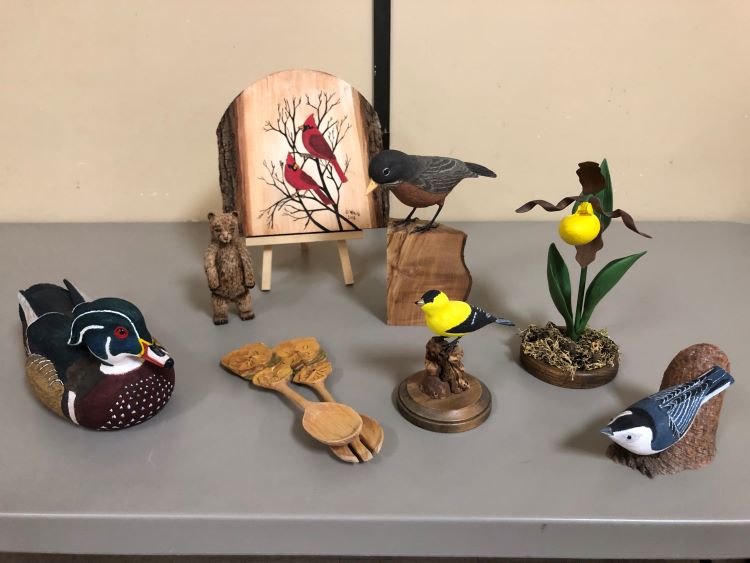 Grace White's Carving