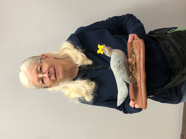 Mary Insley's Carving