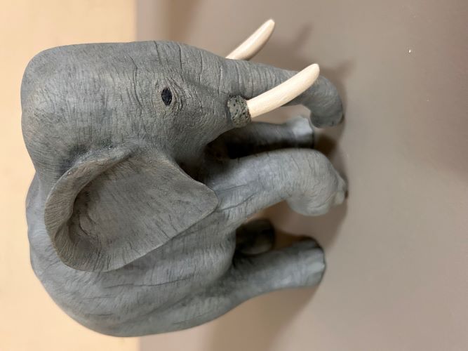 Grace White's Carving