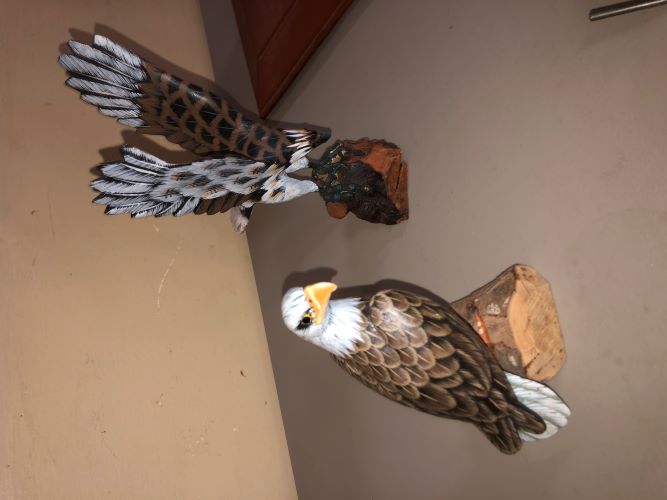 Mary Insley's Carving