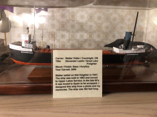 Walt Vidler's Carving
