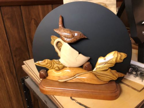 Walt Vidler's Carving
