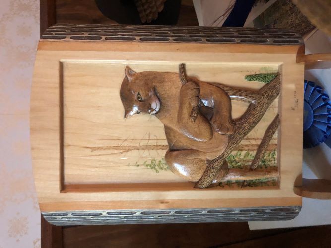 Walt Vidler's Carving