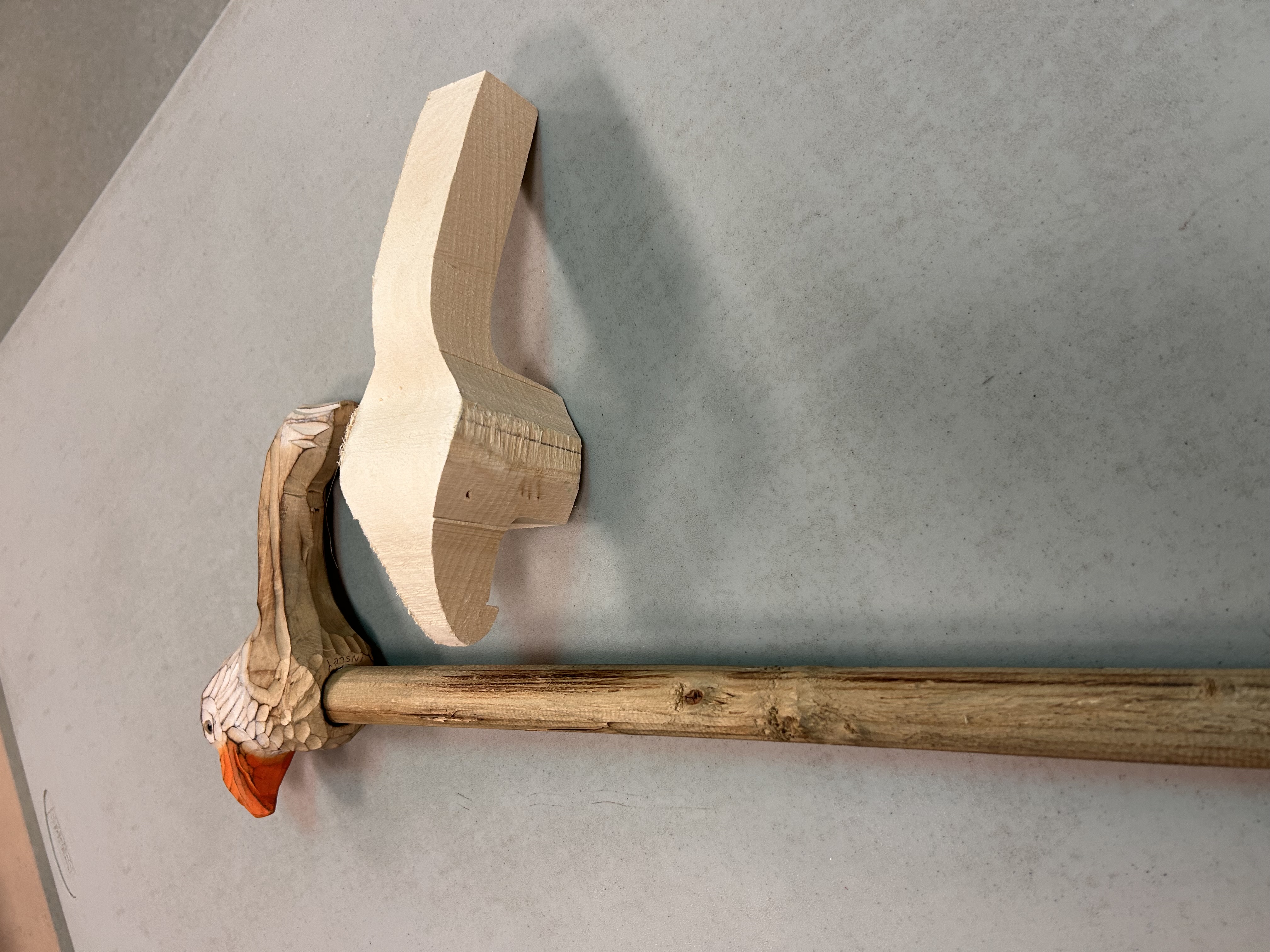 Mary Insley's Carving