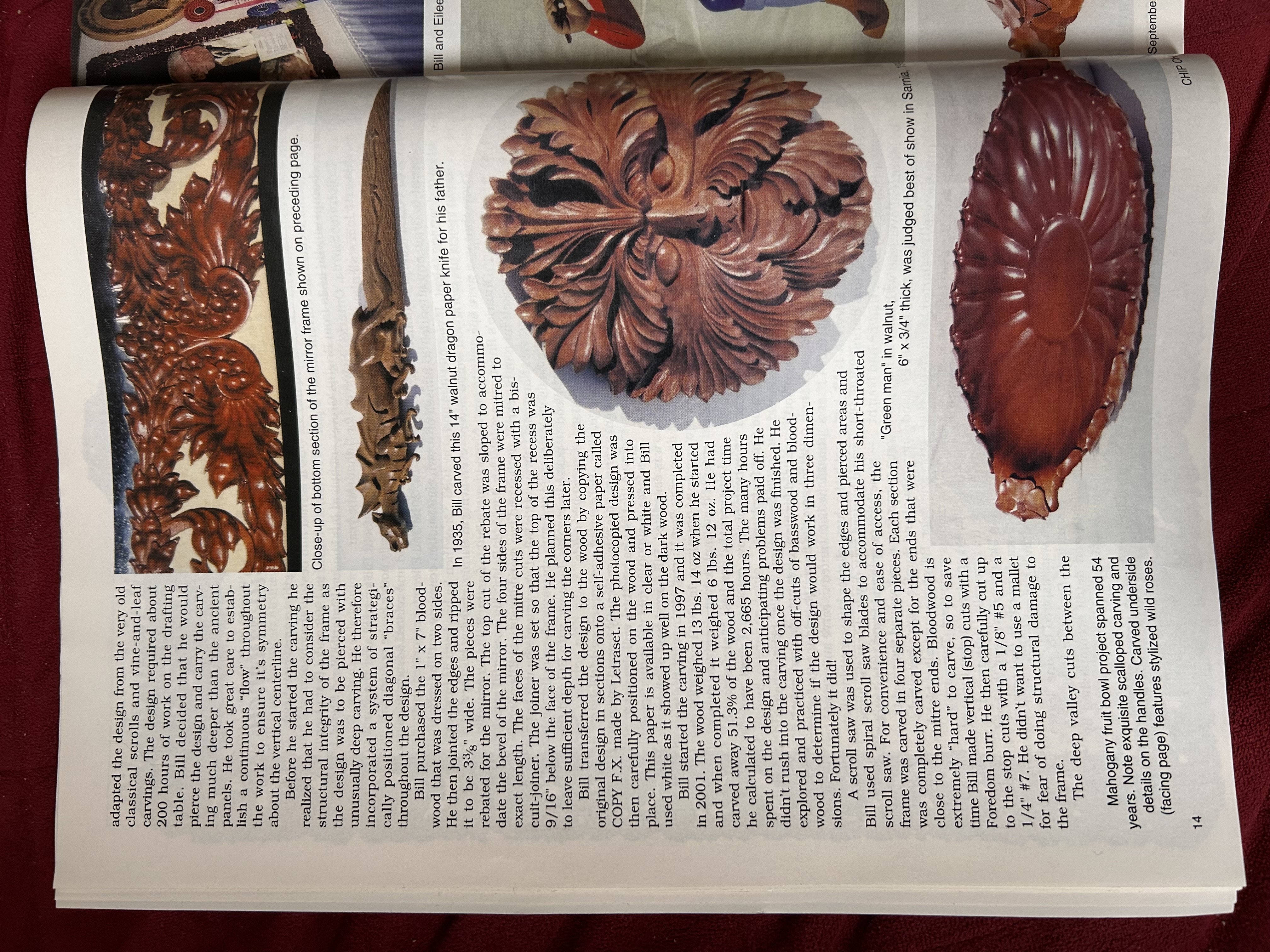 Bill Mitchell's Carvings