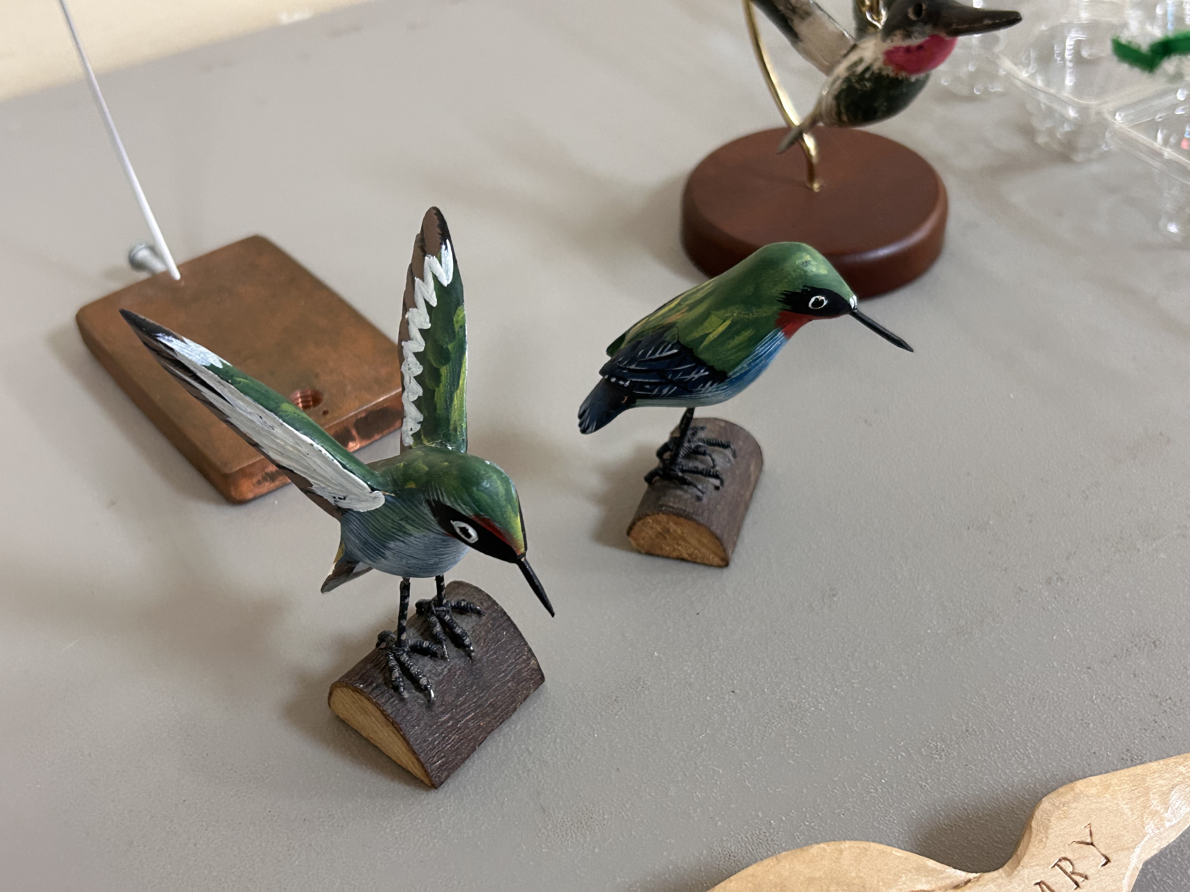 Mary Insley's Carving