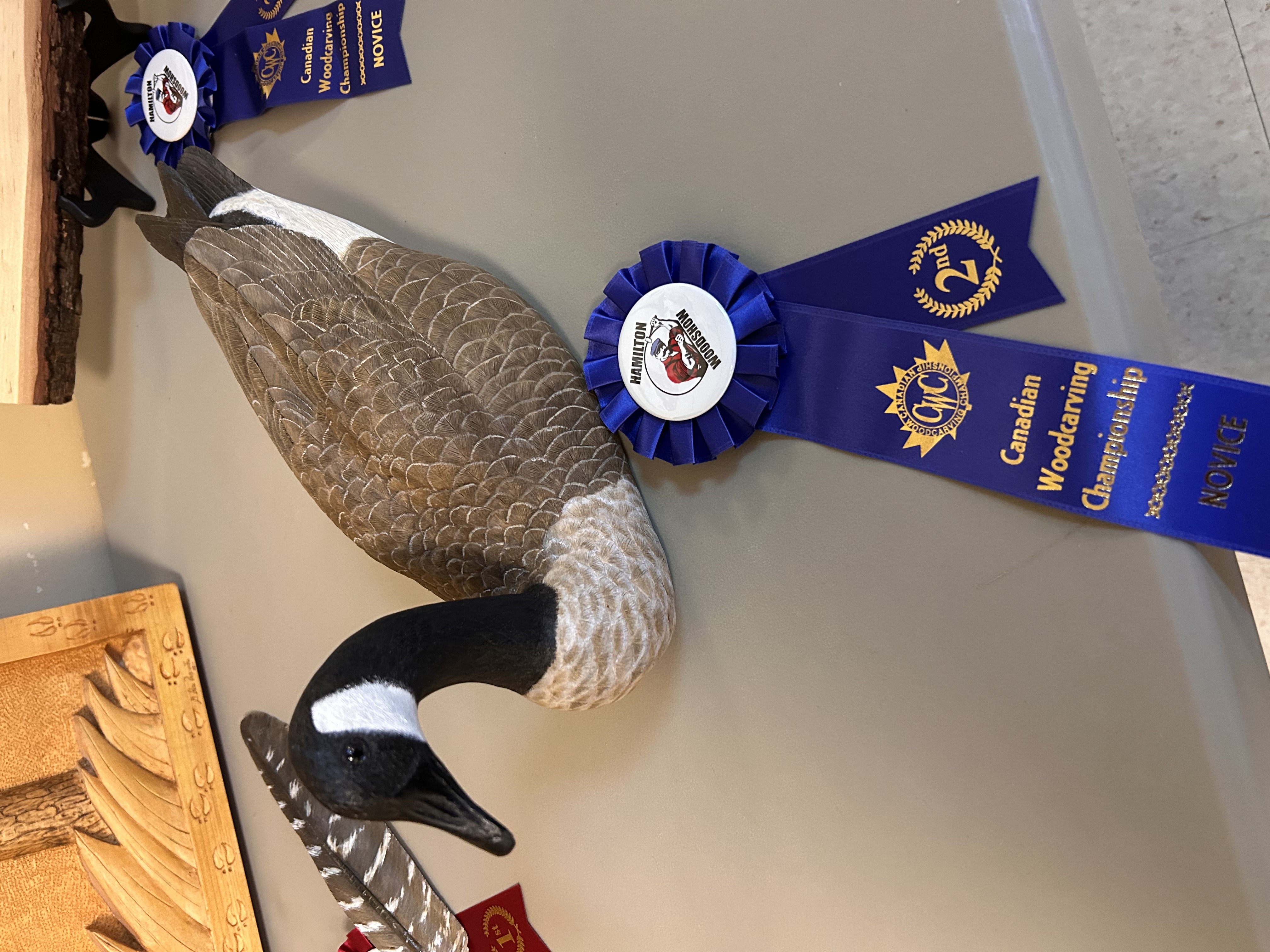 Gilles Paquette's Carving