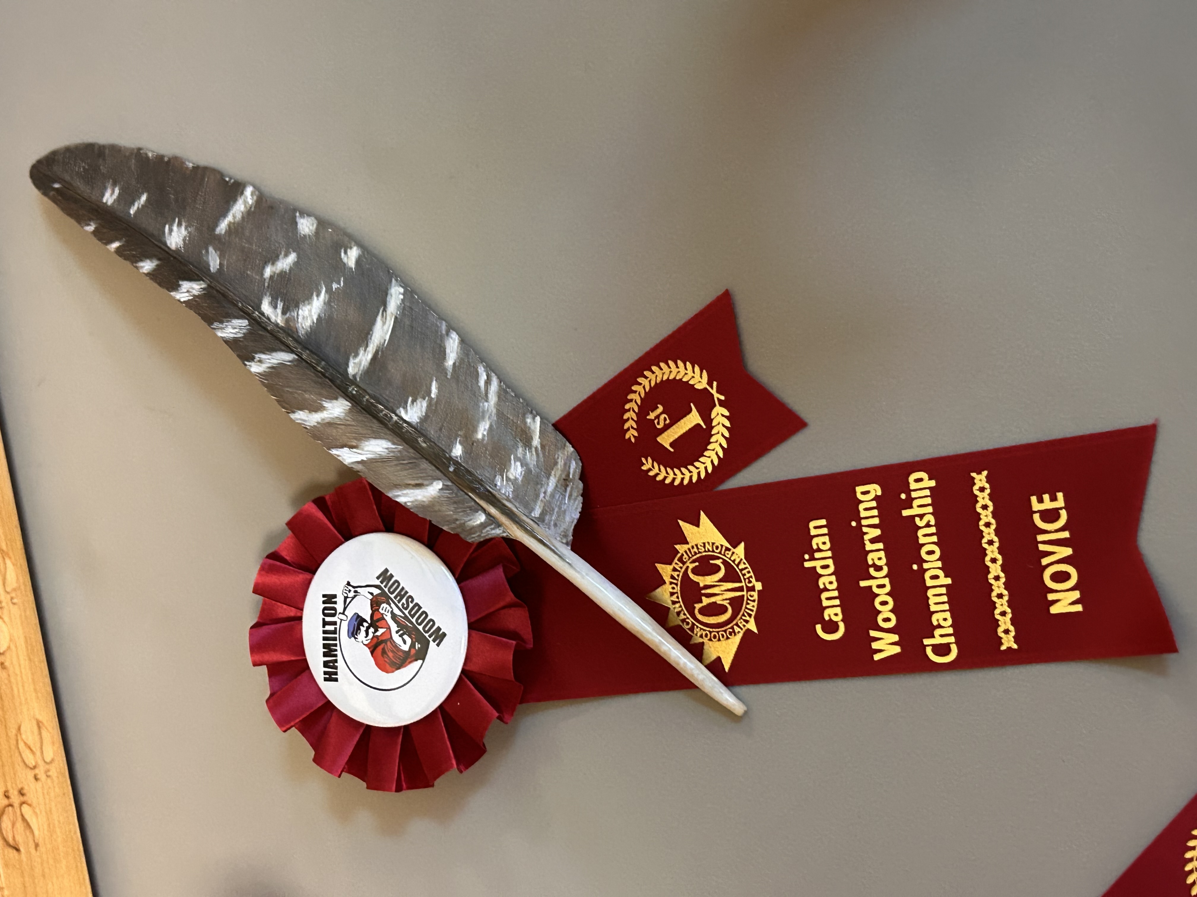 Gilles Paquette's Carving