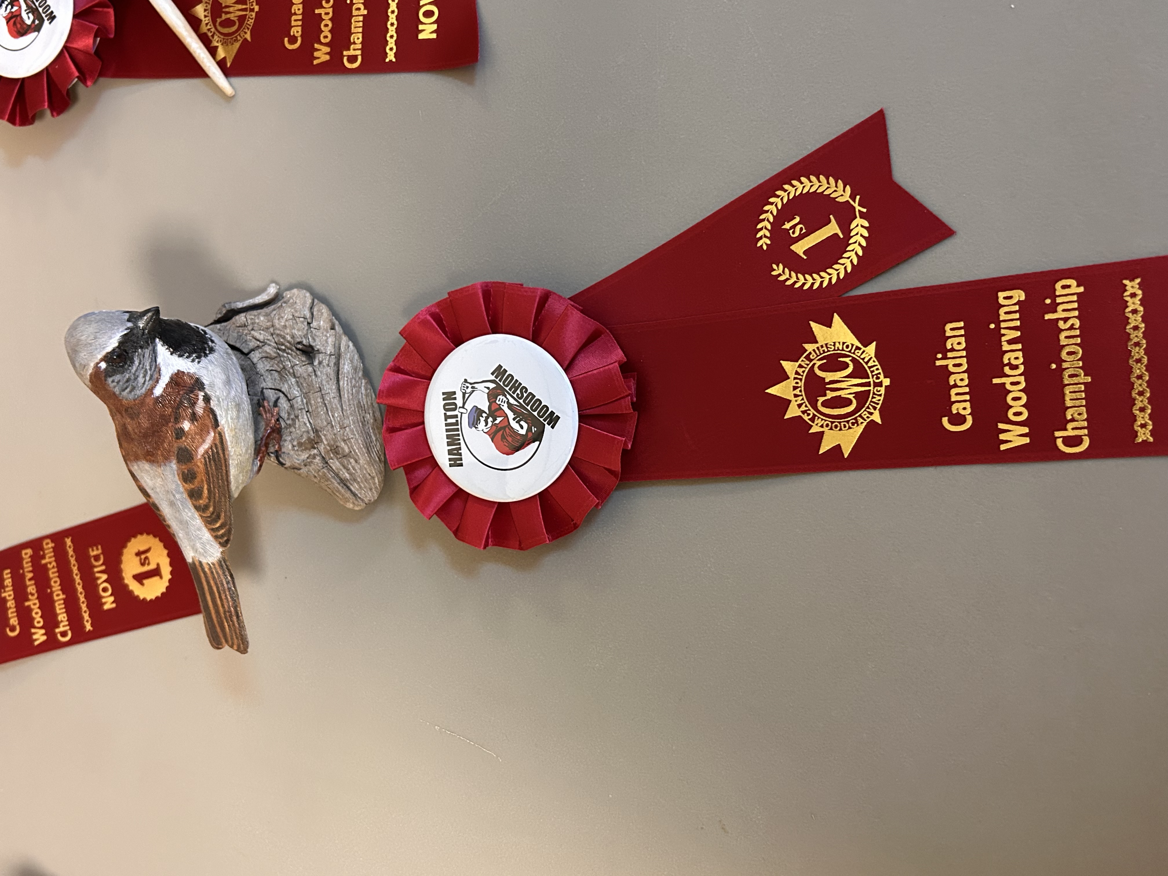 Gilles Paquette's Carving